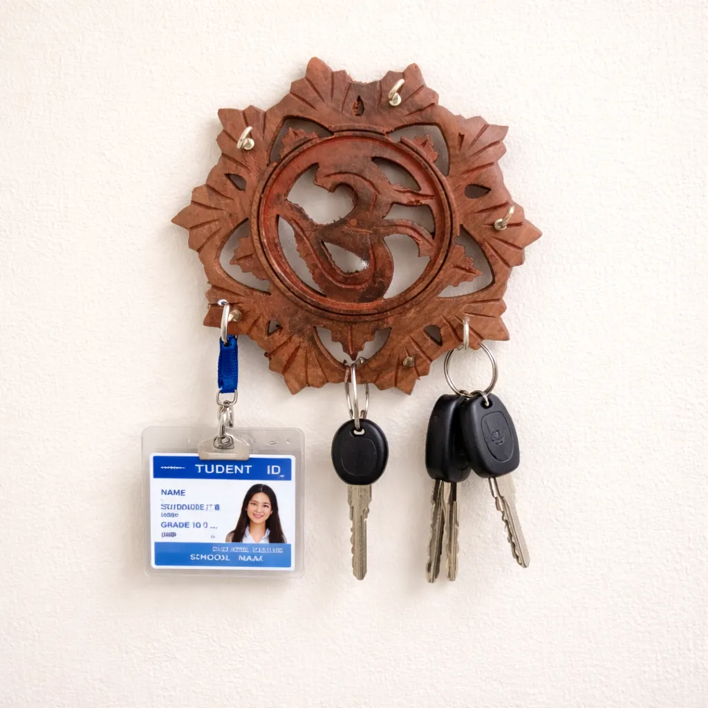 Handmade Wooden Key Holder