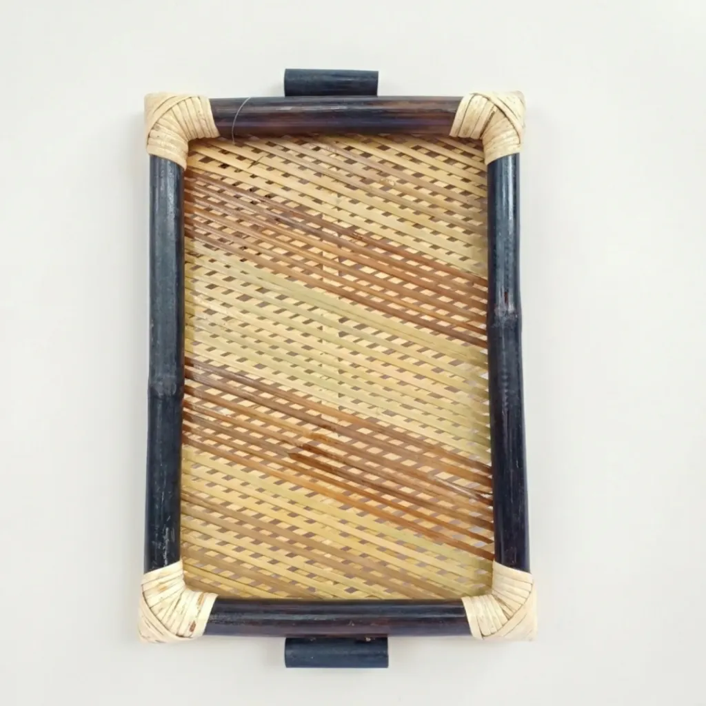 Handmade Bamboo Serving Tray