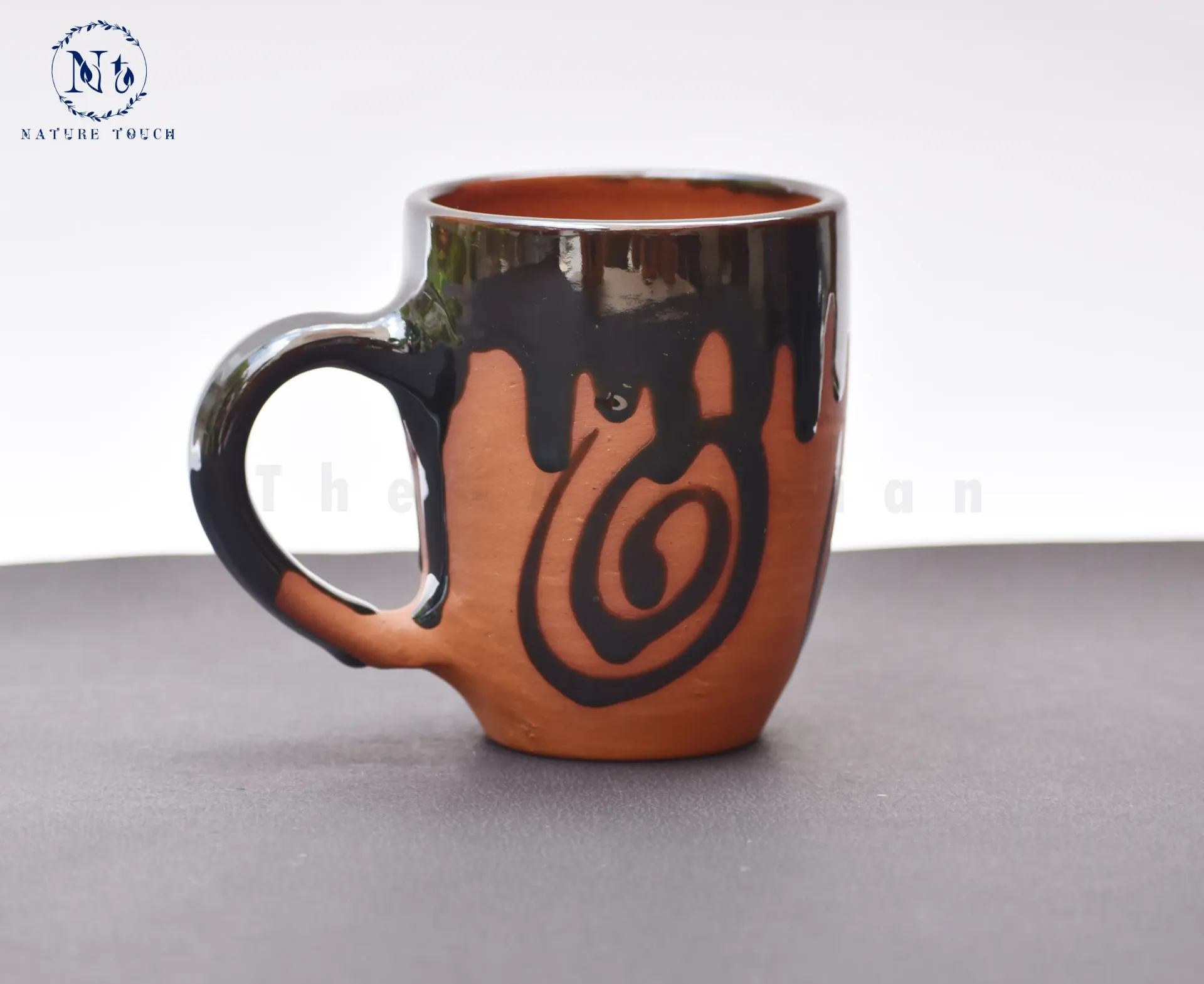 Earthen Black Mug