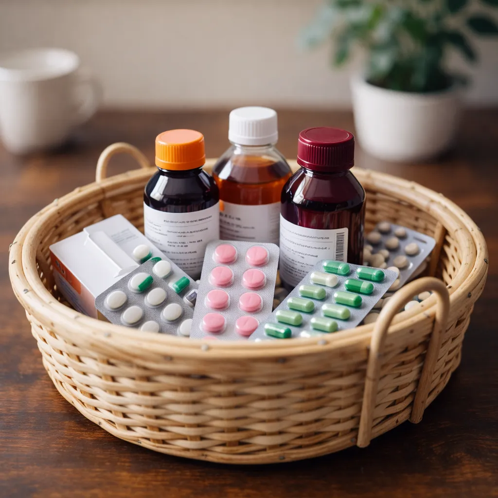 Cane Handmade Wicker Storage Basket - Round Shaped |