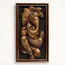 Terracotta Ganesha Wall Art Panel